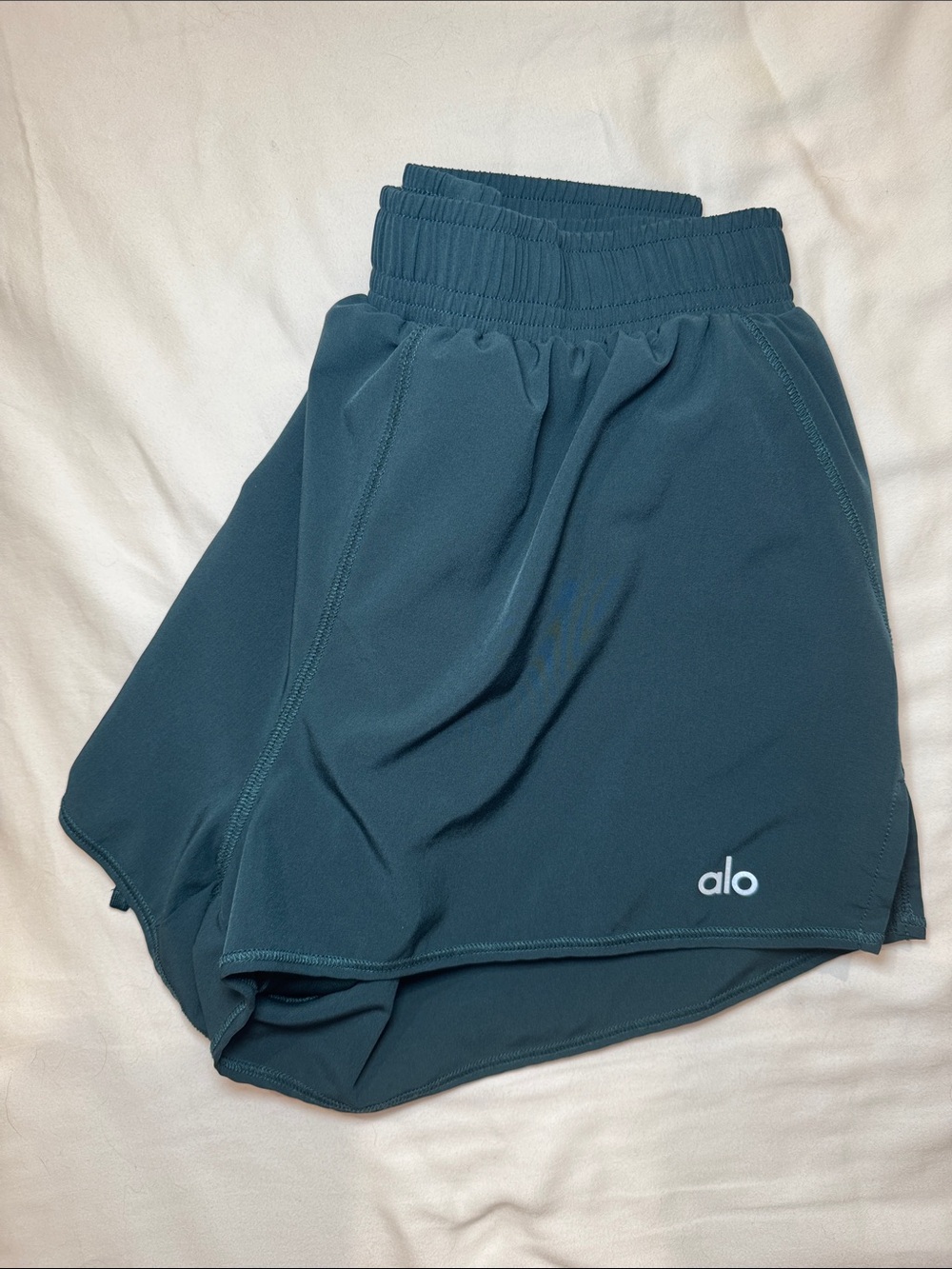 Alo Stride Short Midnight Green XXS